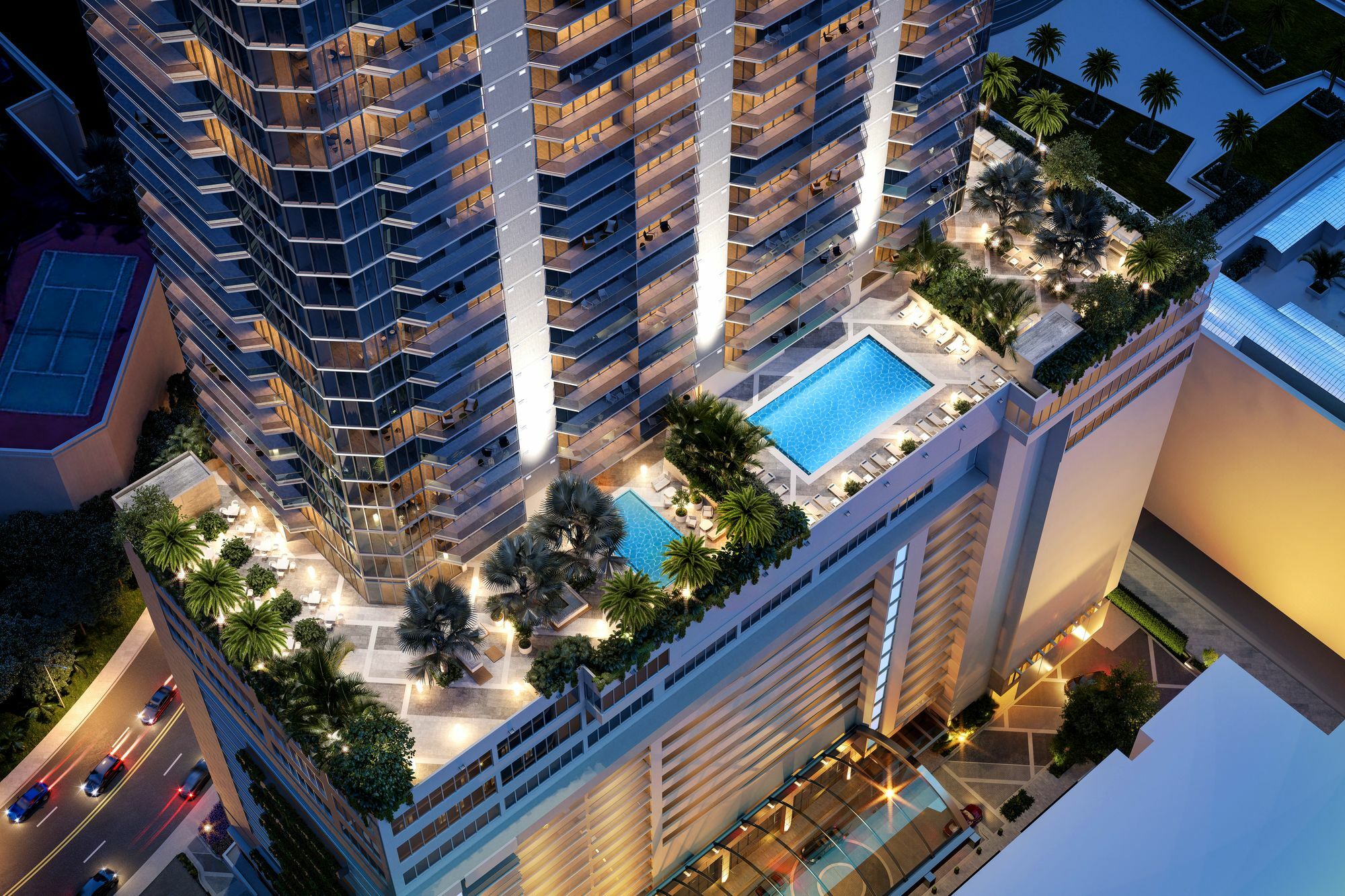 Hyatt Centric Brickell Miami Hotell Eksteriør bilde